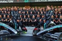 Lewis Hamilton, George Russell, Mercedes, Yas Marina, 2024