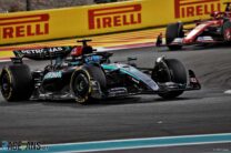 George Russell, Mercedes, Yas Marina, 2024