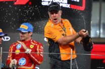 Zak Brown, McLaren, Yas Marina, 2024
