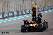 Lando Norris, McLaren, Yas Marina, 2024