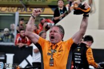 Zak Brown, McLaren, Yas Marina, 2024