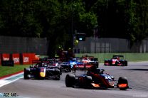 Leon wins Imola sprint race but under investigation after dramatic finish